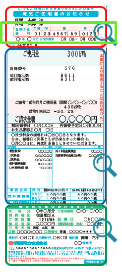 大阪関西電力引越し手続きお客さま番号