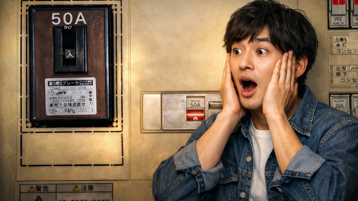 関西から上京して初めて知った…東京の電気は“アンペア契約”だった話