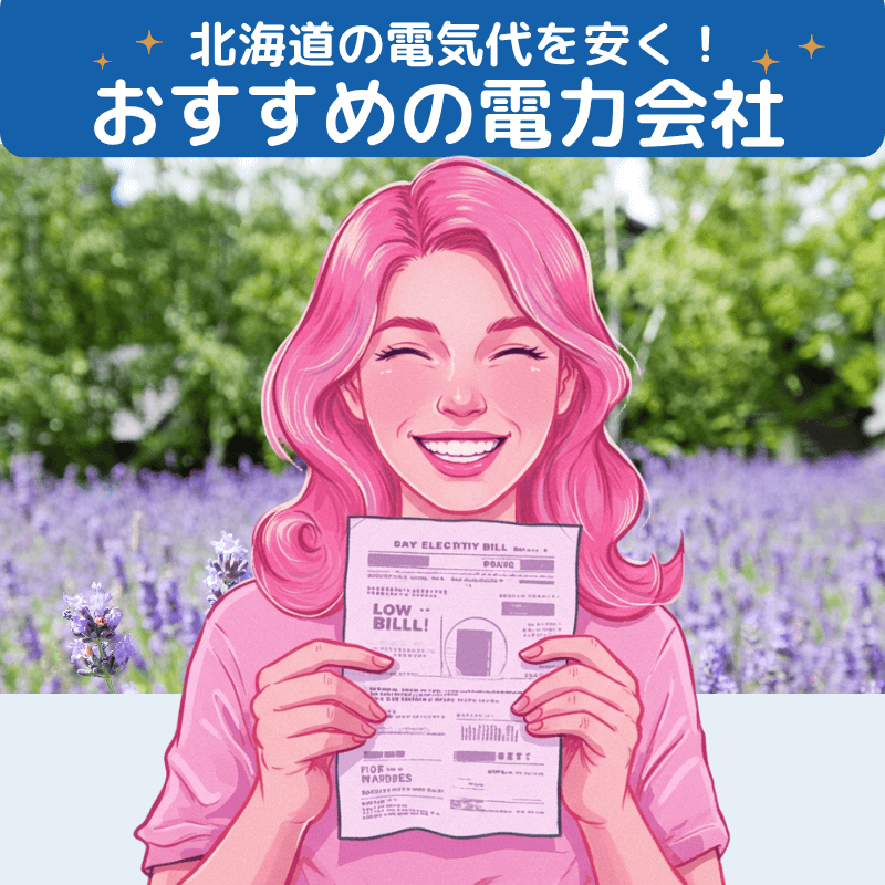 北海道で電気代安くできるおすすめの電力会社リスト