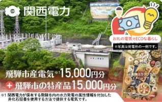 【関西電力エリア】岐阜県飛騨市