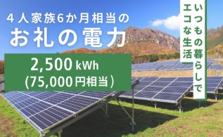 【東京電力エリア】群馬県中之条町