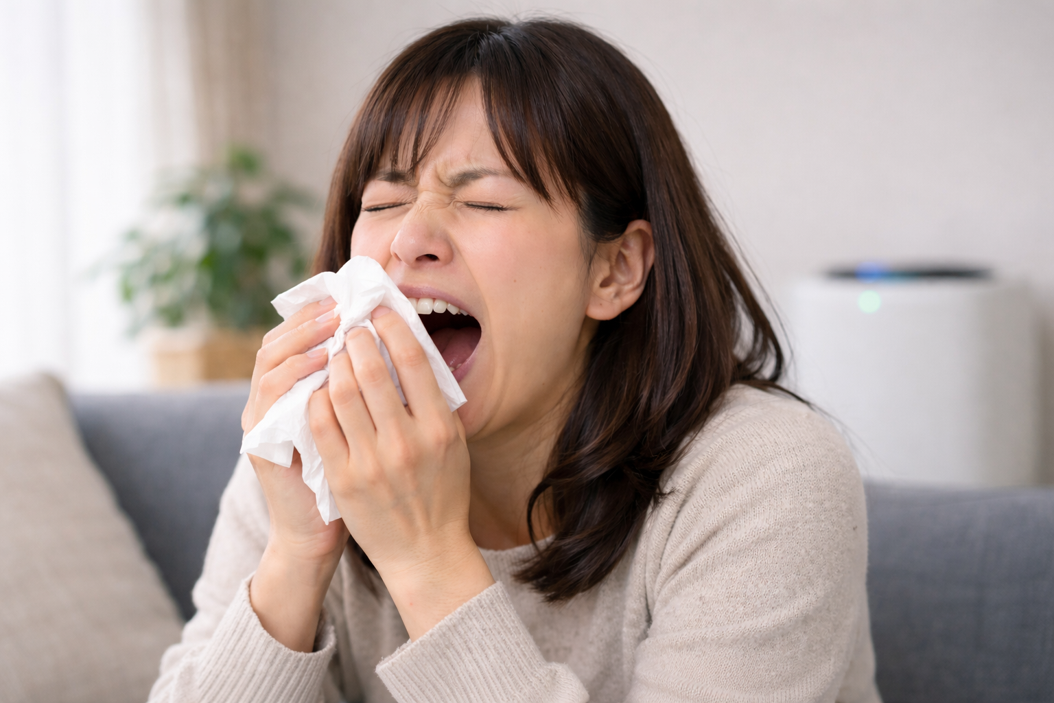 花粉空気清浄機の電気代はどれくらい？花粉症がひどい人は3月も電気代を注意すべき？を防ぐなら換気より空気清浄機？電気代比較